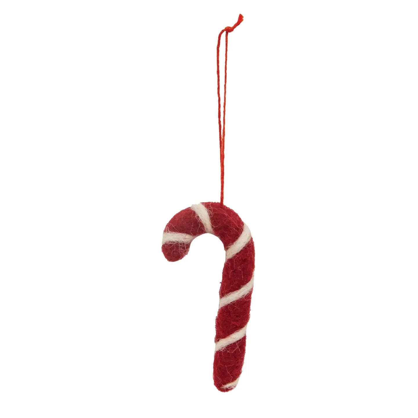 Felt Candy Cane Ornament