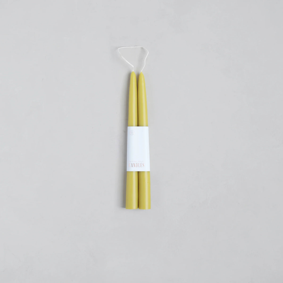 9" Taper Candles - Citrine