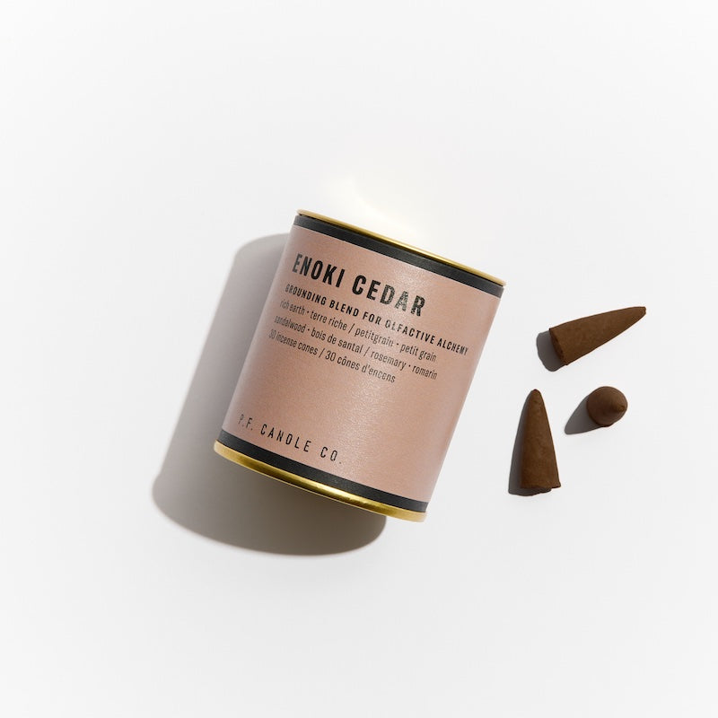 Alchemy Incense Cones - Enoki Cedar