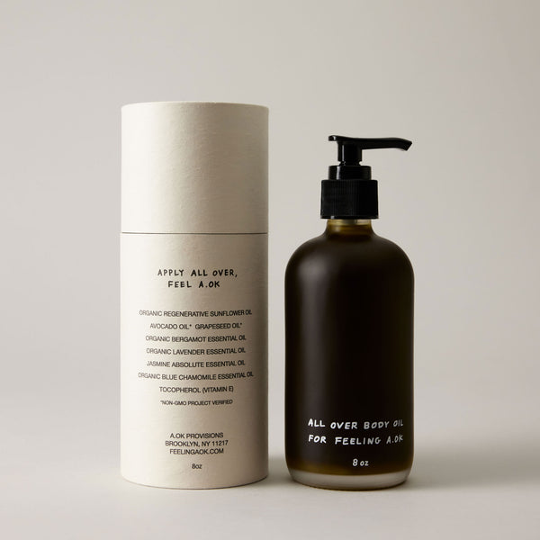 A. OK Body Oil - 8oz
