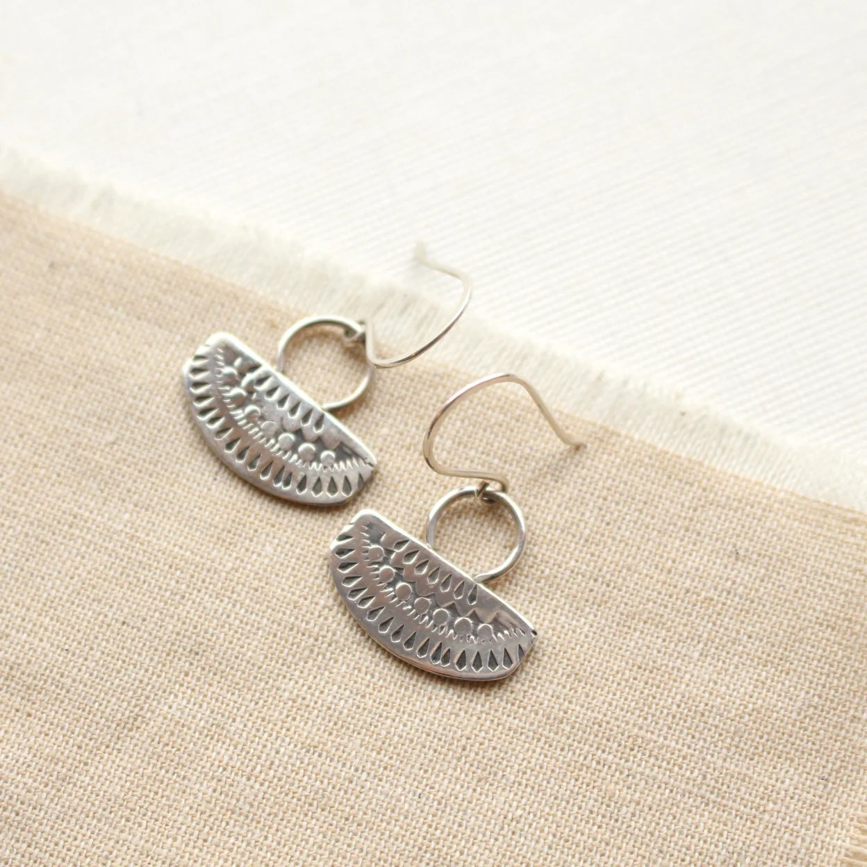 Asmi Short Loop Bohemian Earrings