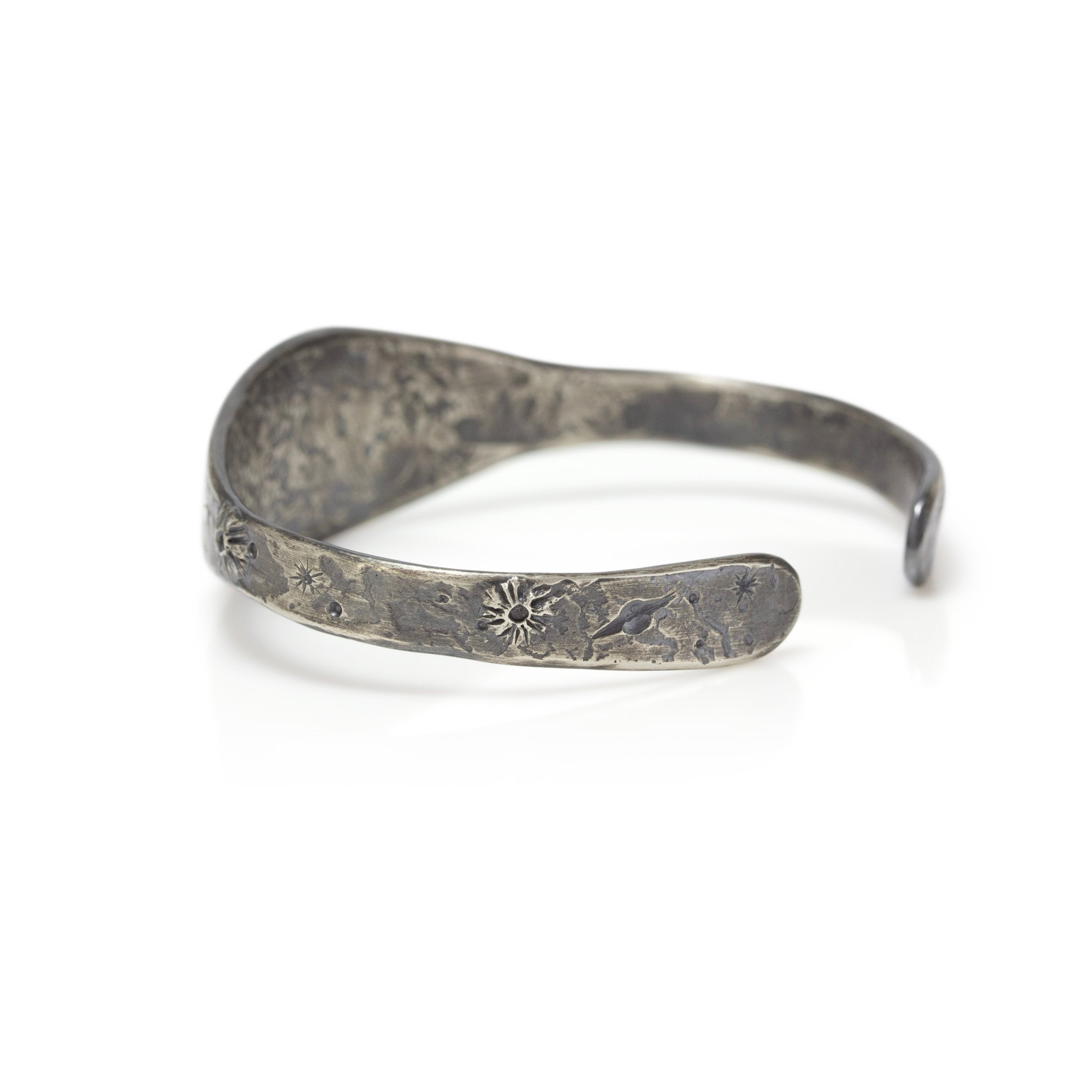 Silver Moon Cuff