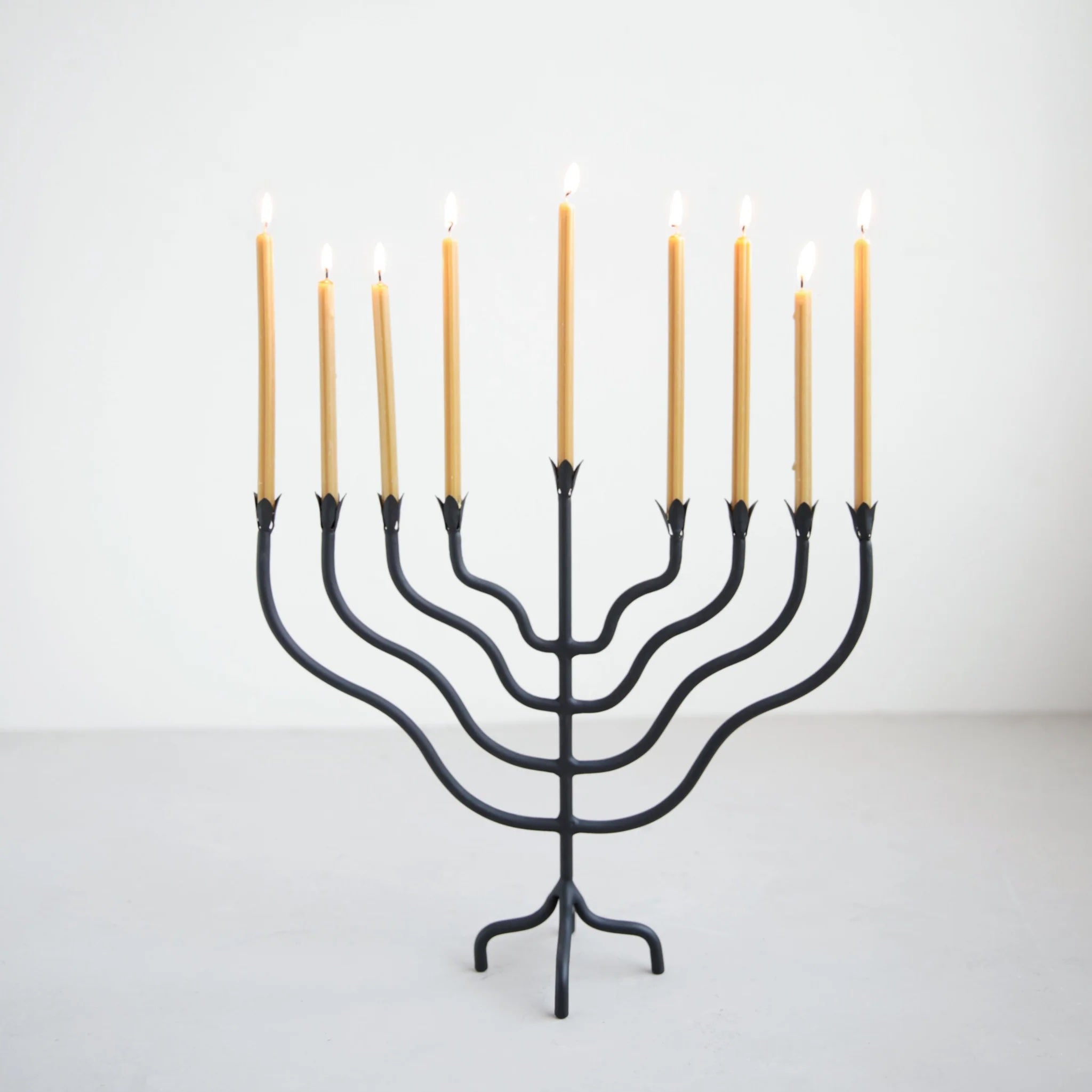 Beeswax Hanukkah Candles