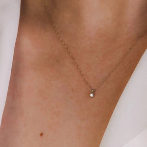 10k Birthstone Necklace