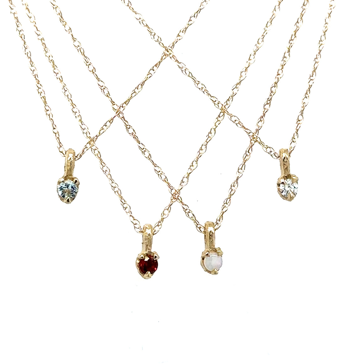 10k Birthstone Necklace