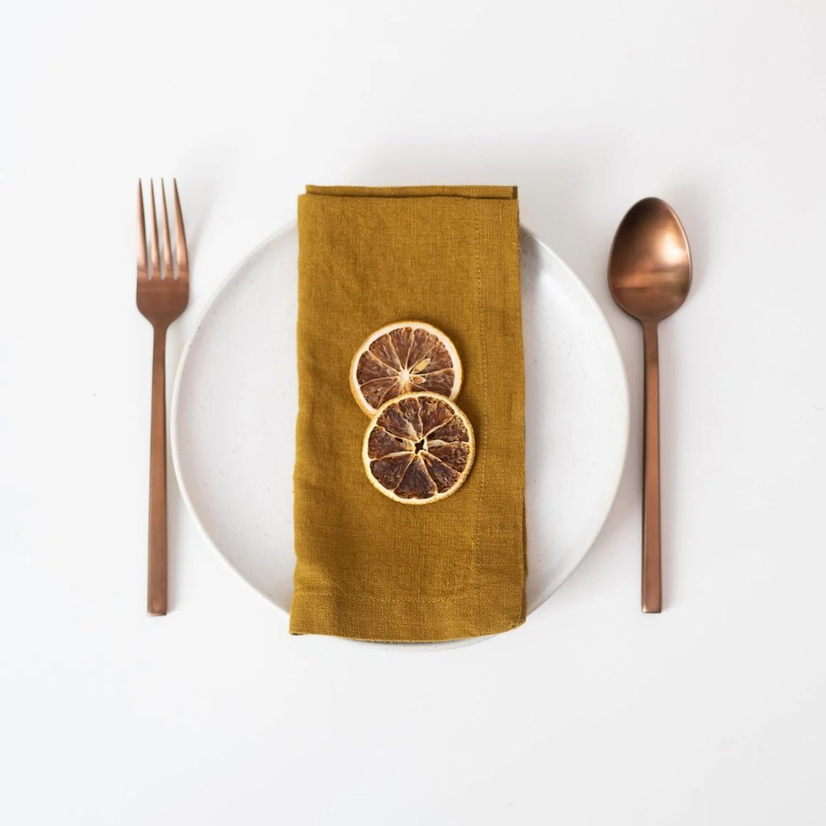 Linen Napkins - Set/2 - Bronze