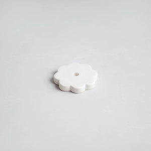 Ceramic Fleur Long Stem Candle Holder