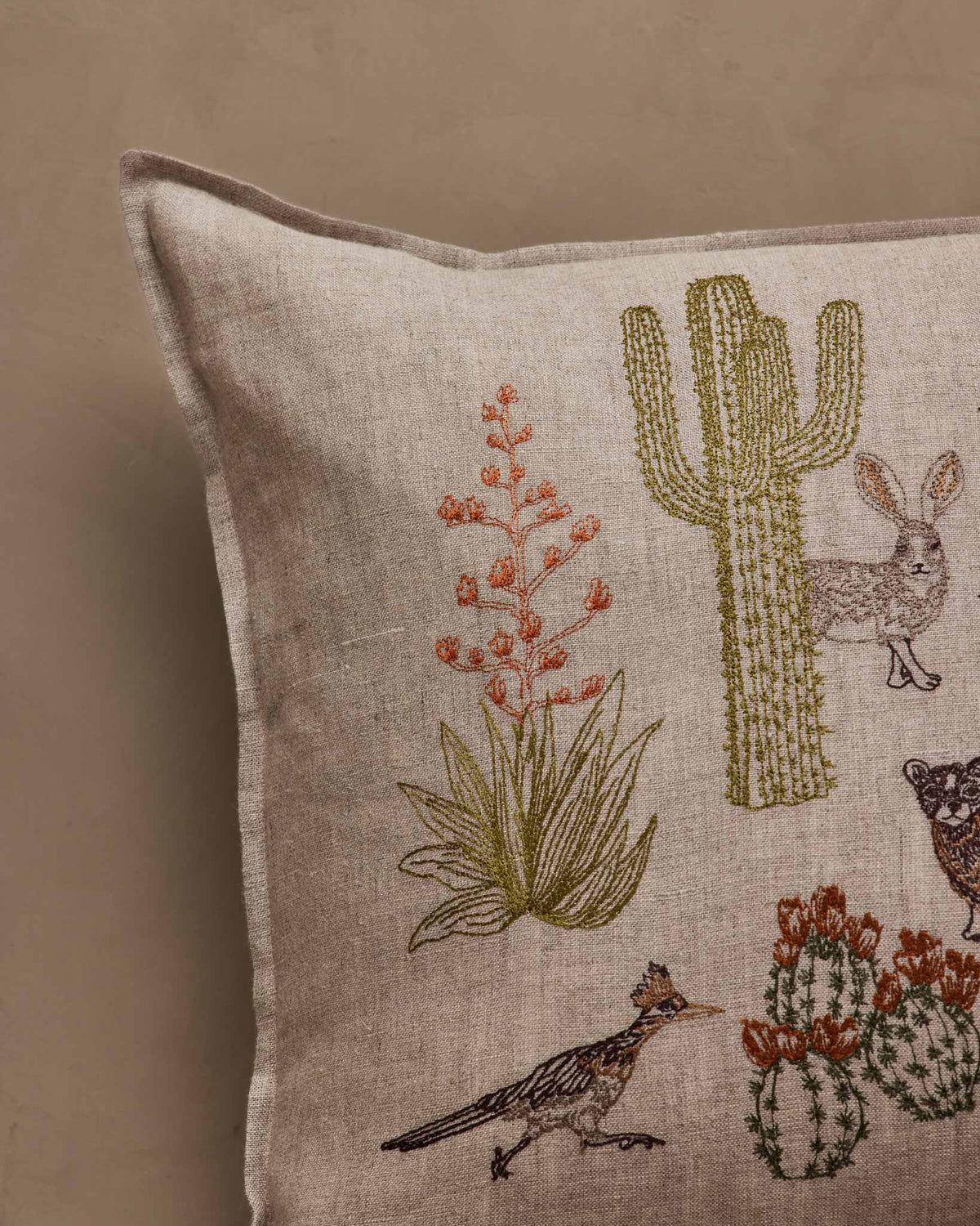 Desert Landscape Lumbar Pillow