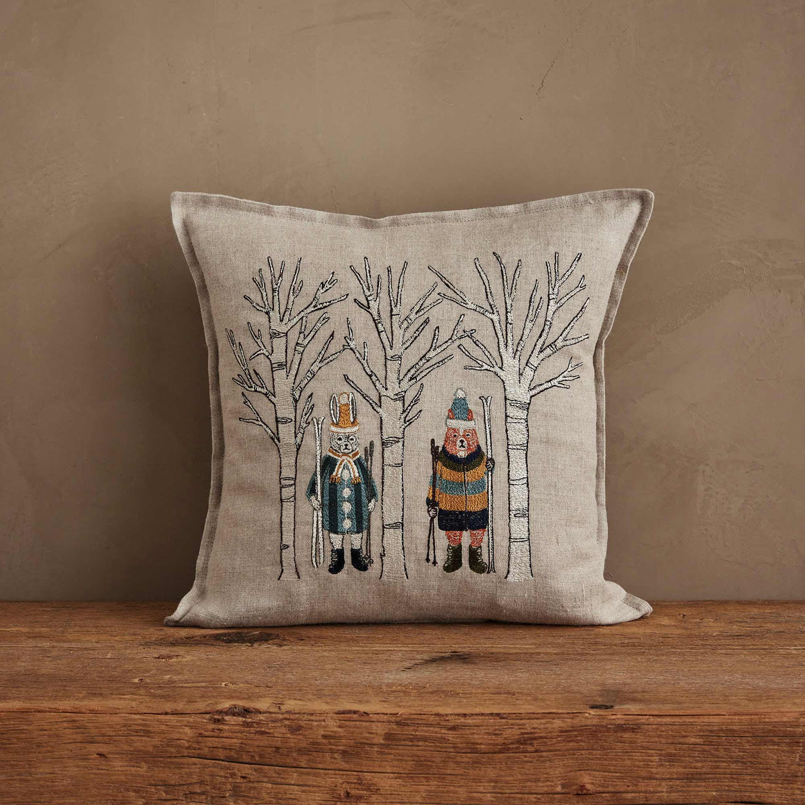 Aspen Skiers Pillow