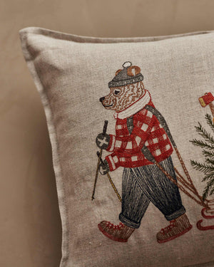 Christmas Sled Pillow