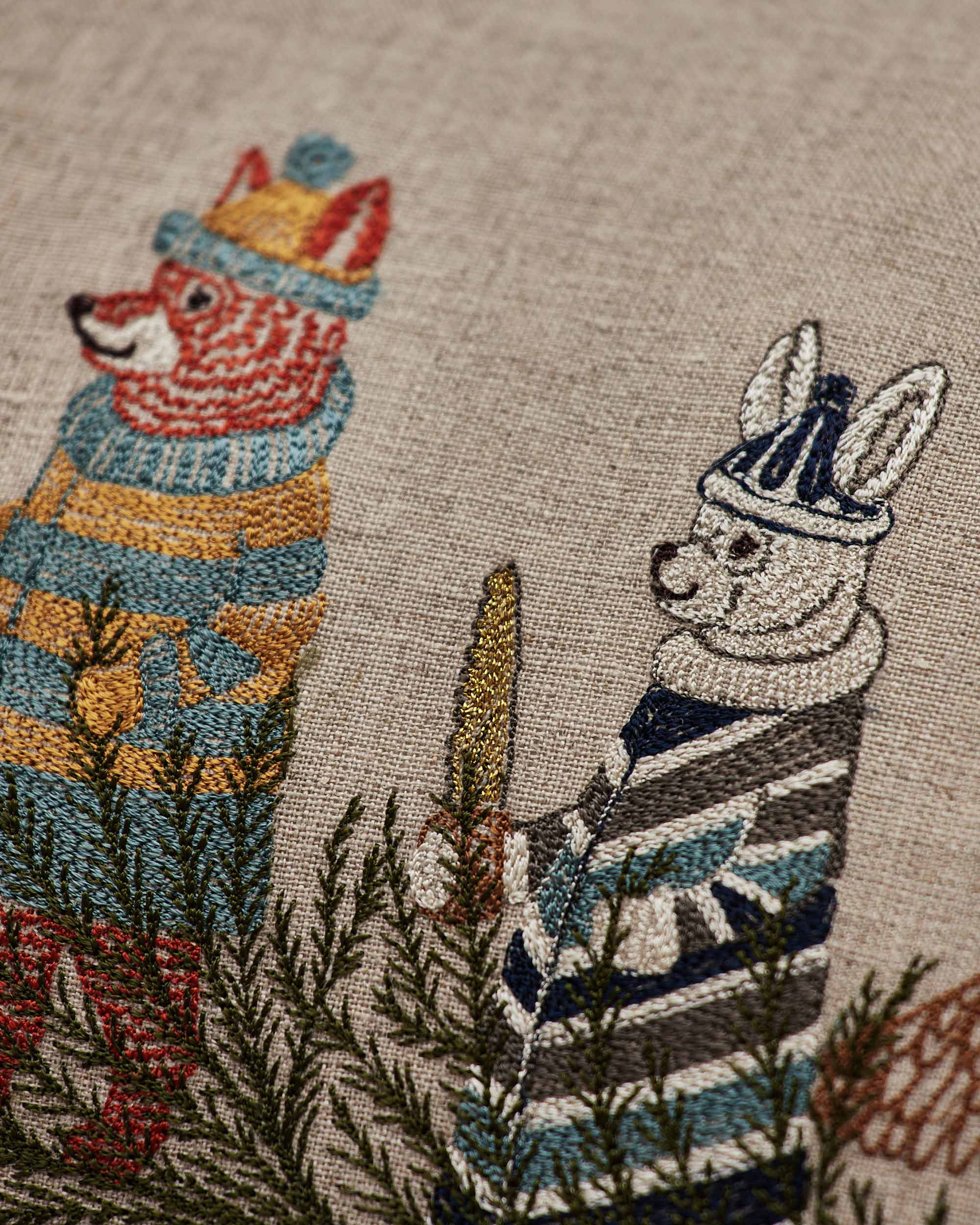 Christmas Sled Pillow