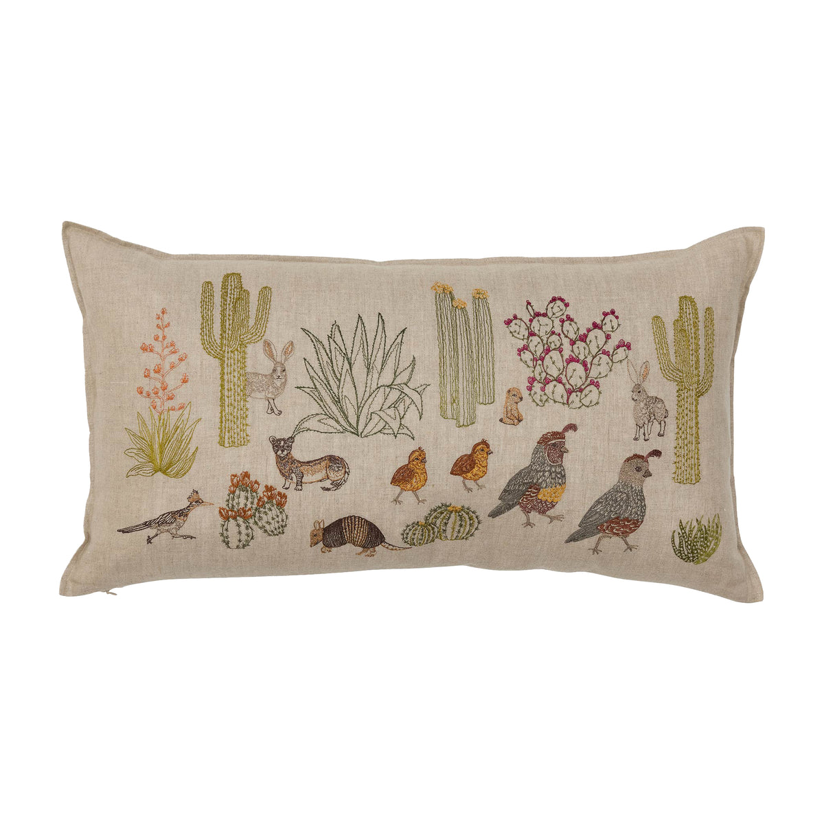 Desert Landscape Lumbar Pillow