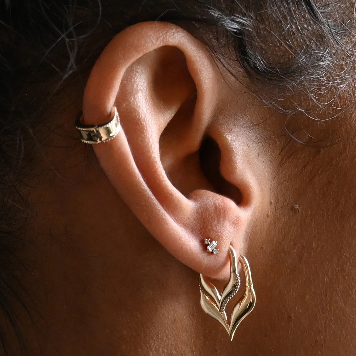 9k Dala Lantern Clicker Hoops - PAIR