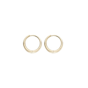 9k Chunky Round Hoops