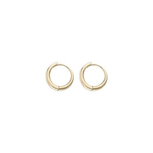 9k Chunky Round Hoops