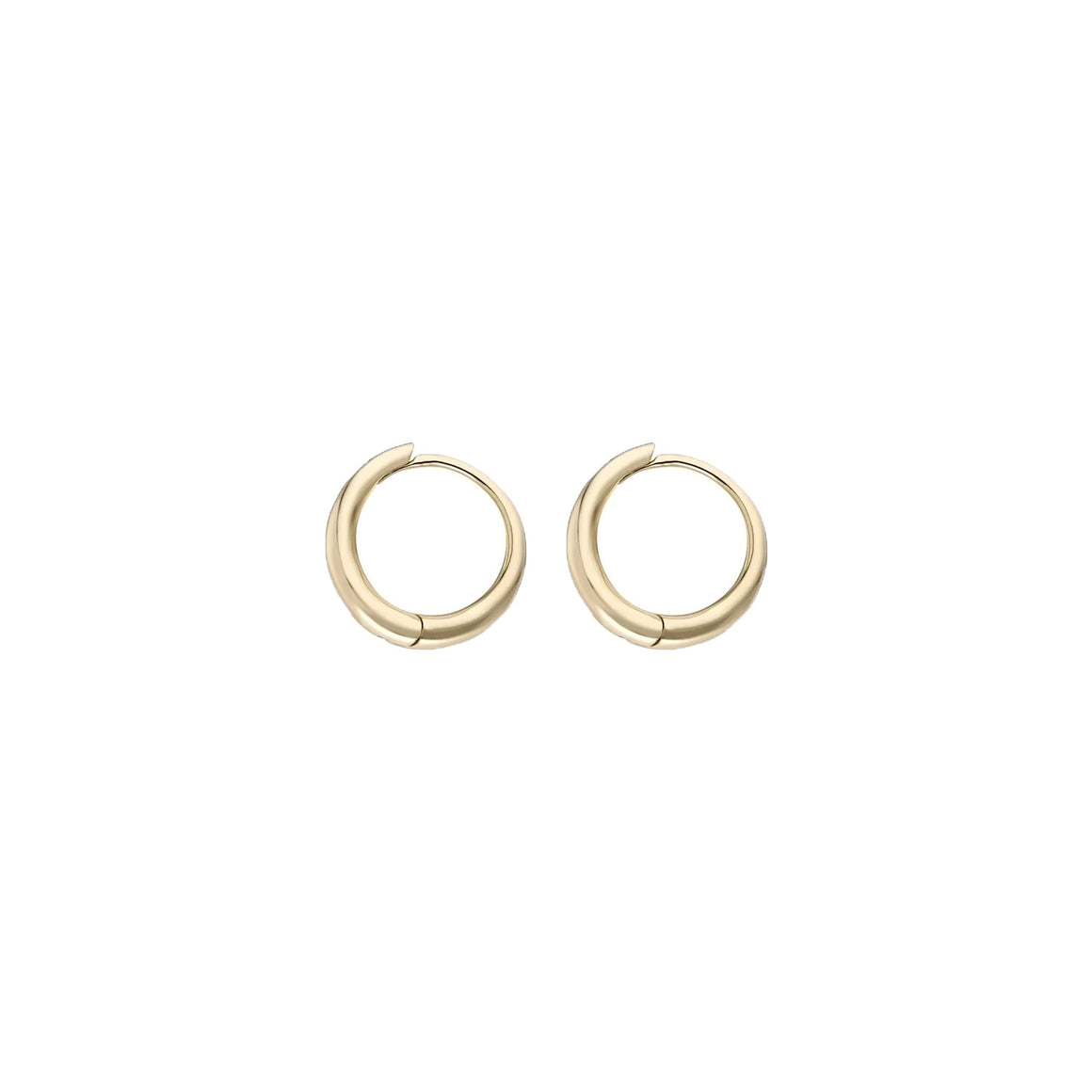 9k Chunky Round Hoops