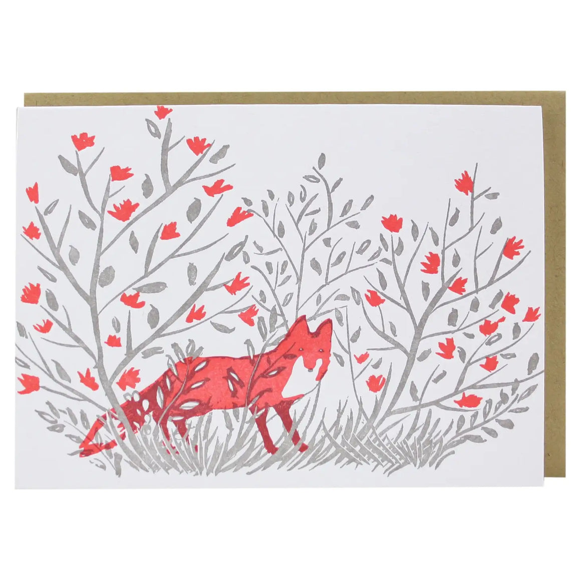 Forest Fox Greeting Card