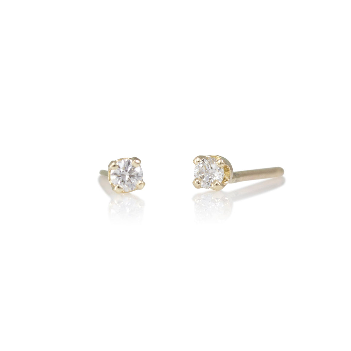 Reclaimed Diamond Studs