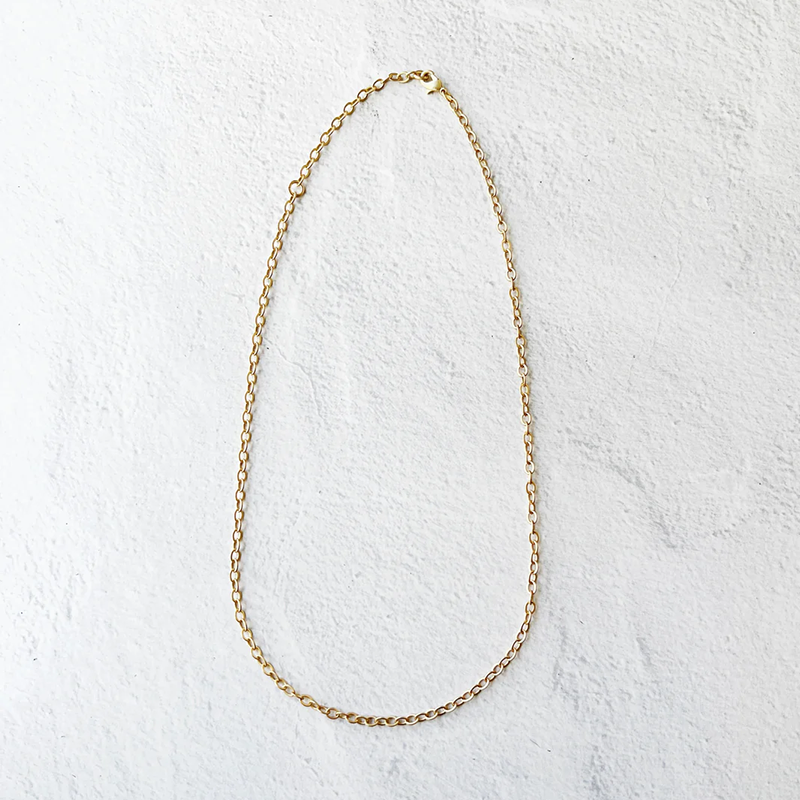 Flat Cable Chain Necklace