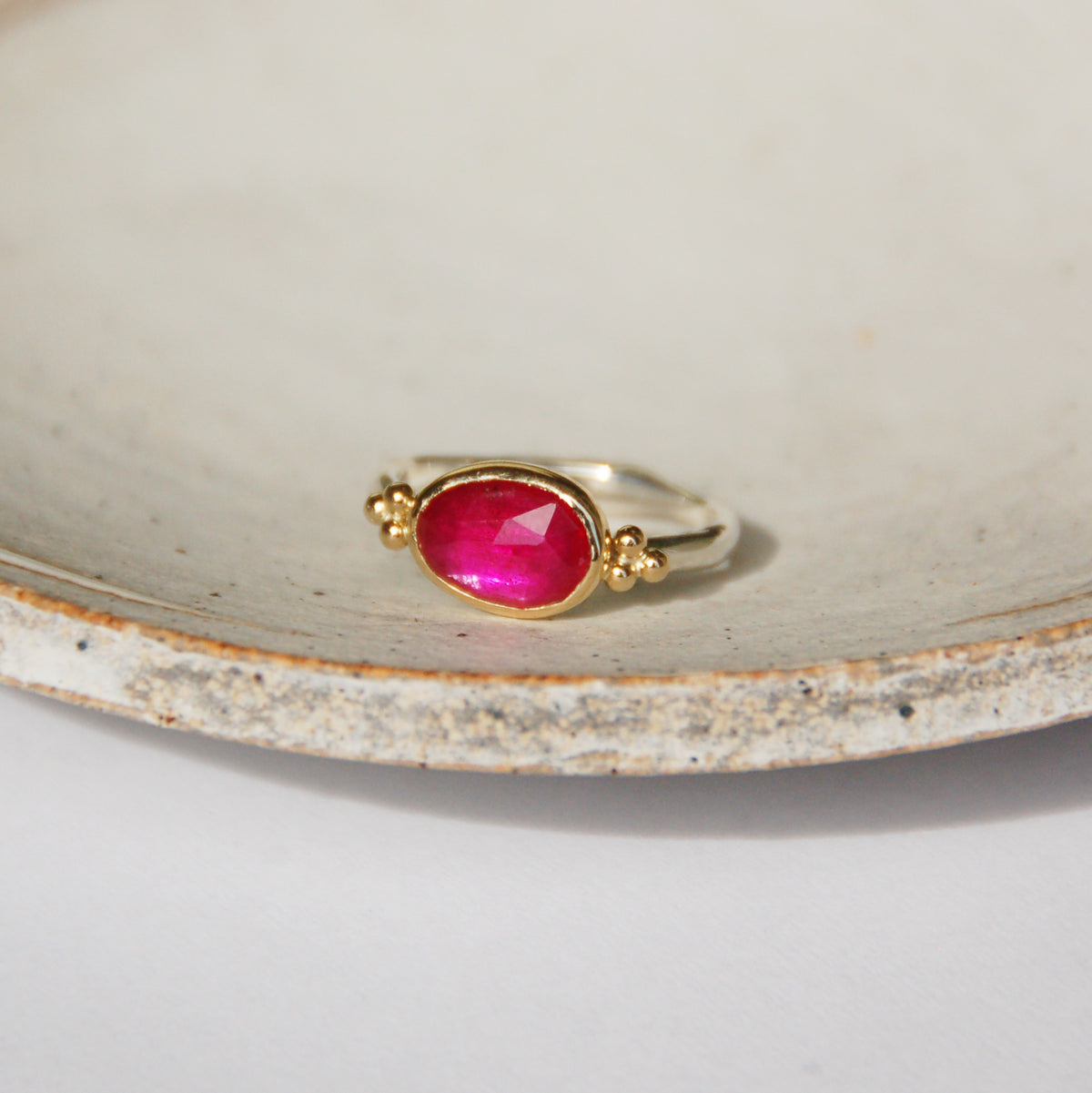 Lise Pink Ruby Ring