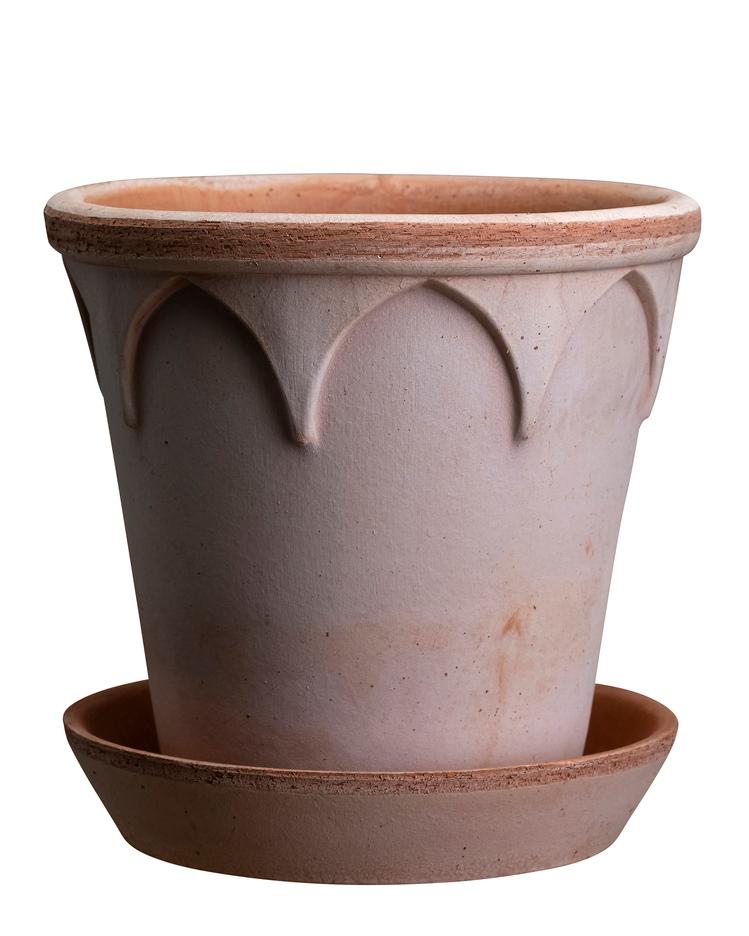 Elizabeth 4.7" Gothic Arch Pot - Rosa