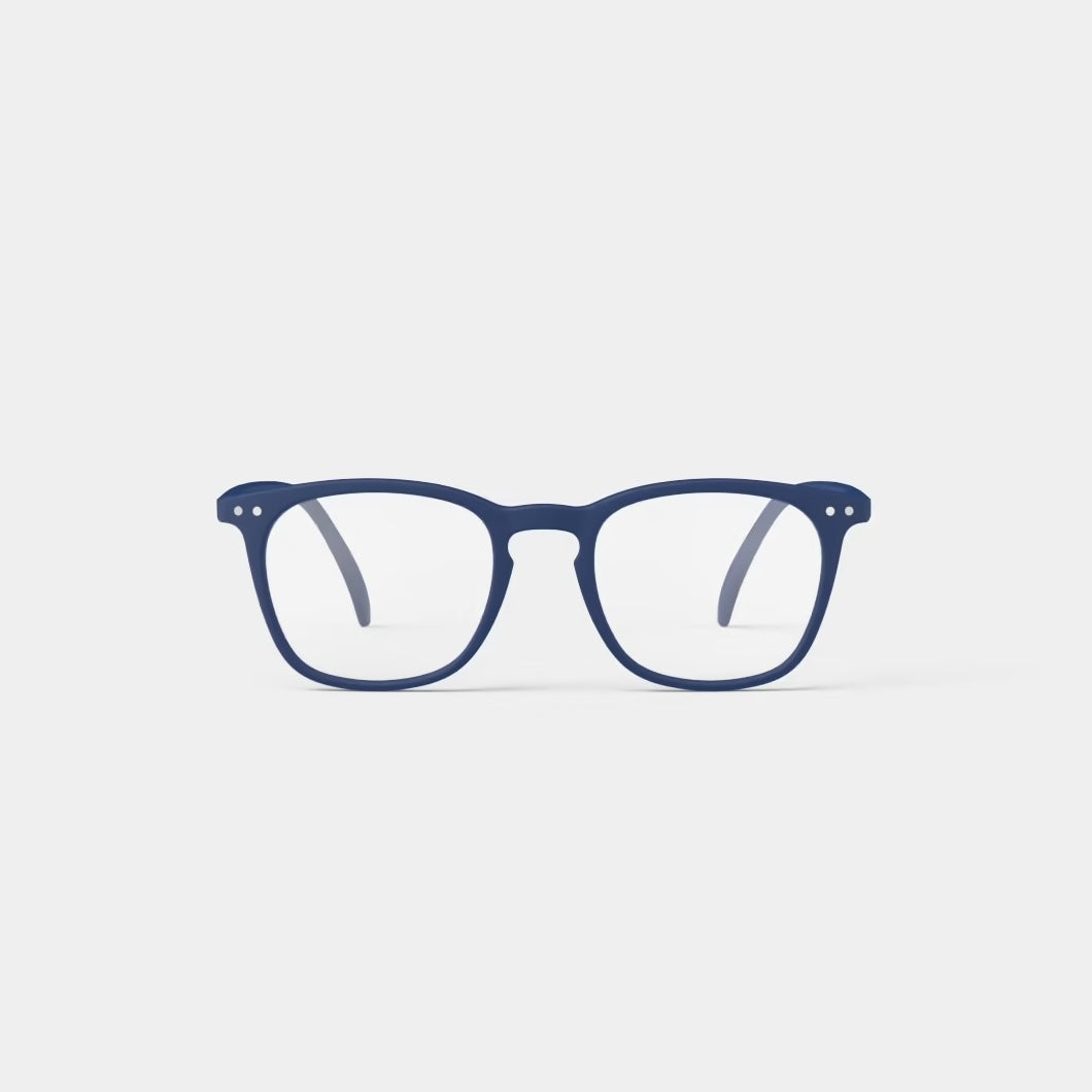#E Reading Glasses - Navy Blue
