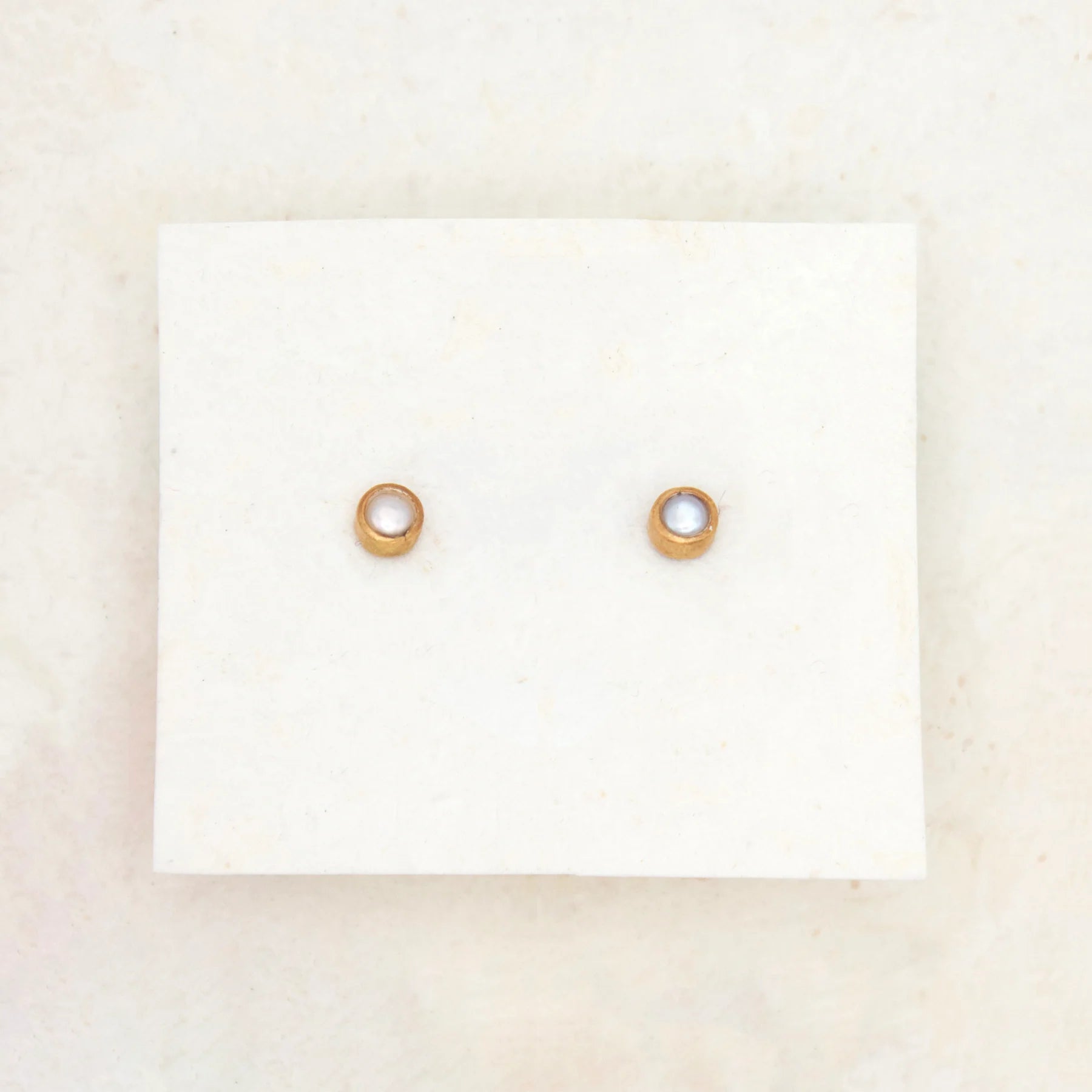 Cultured Pearl Post Earrings