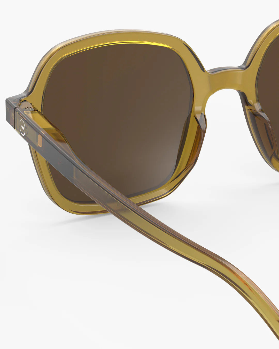 #OFFICE Sunglasses - Golden Green (Brown Lenses)