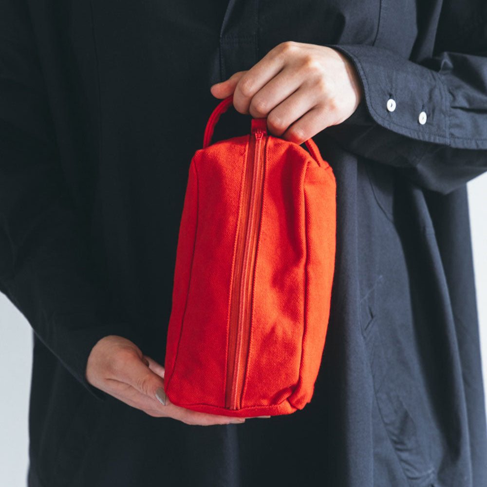 Toiletry Pouch - Tomato Red