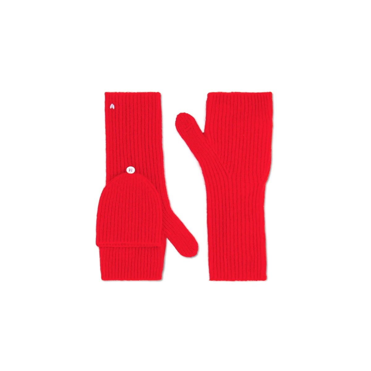 Flip Top Mittens (Scarlet)