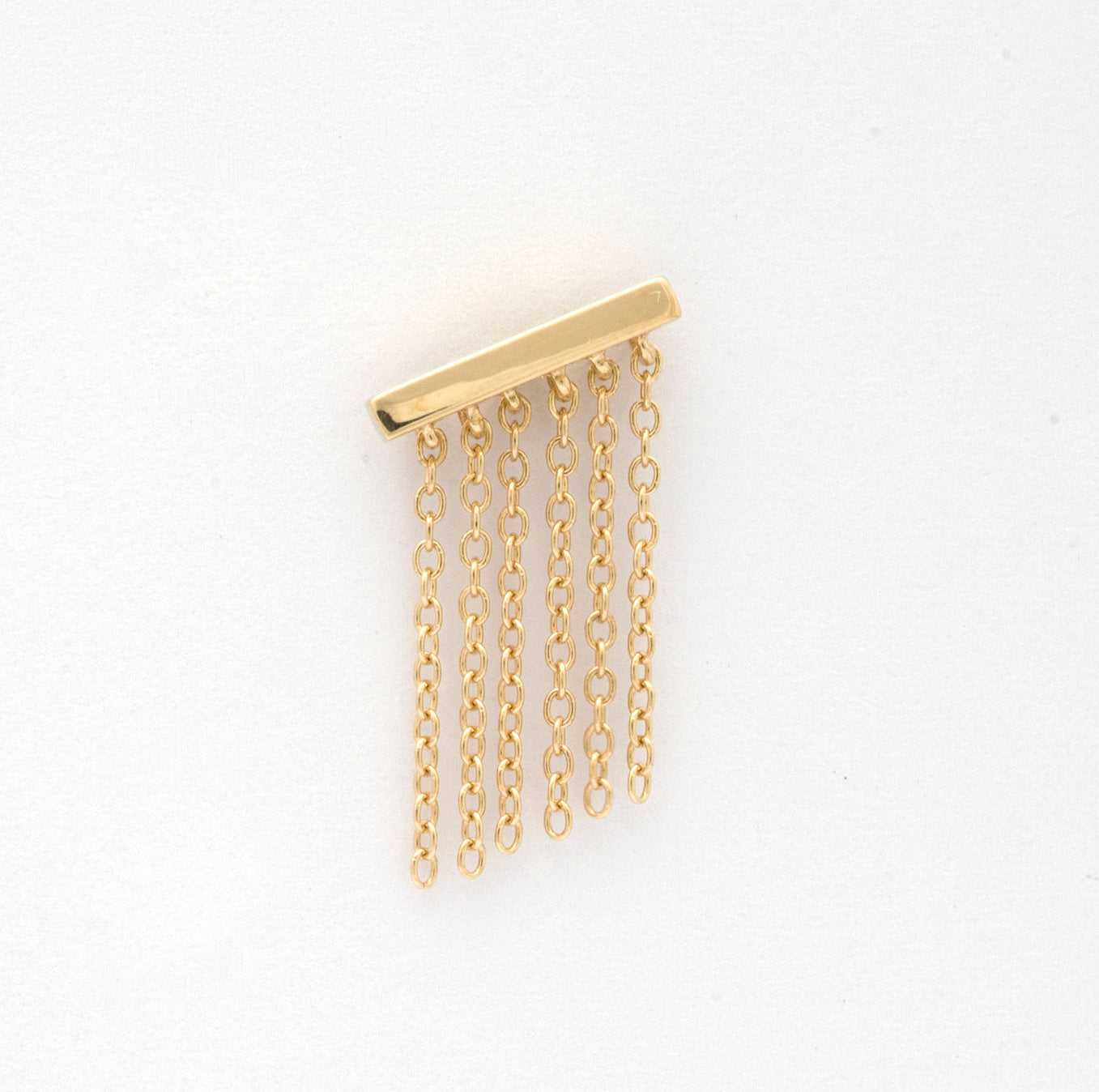 Gold Fringe Stud - SINGLE