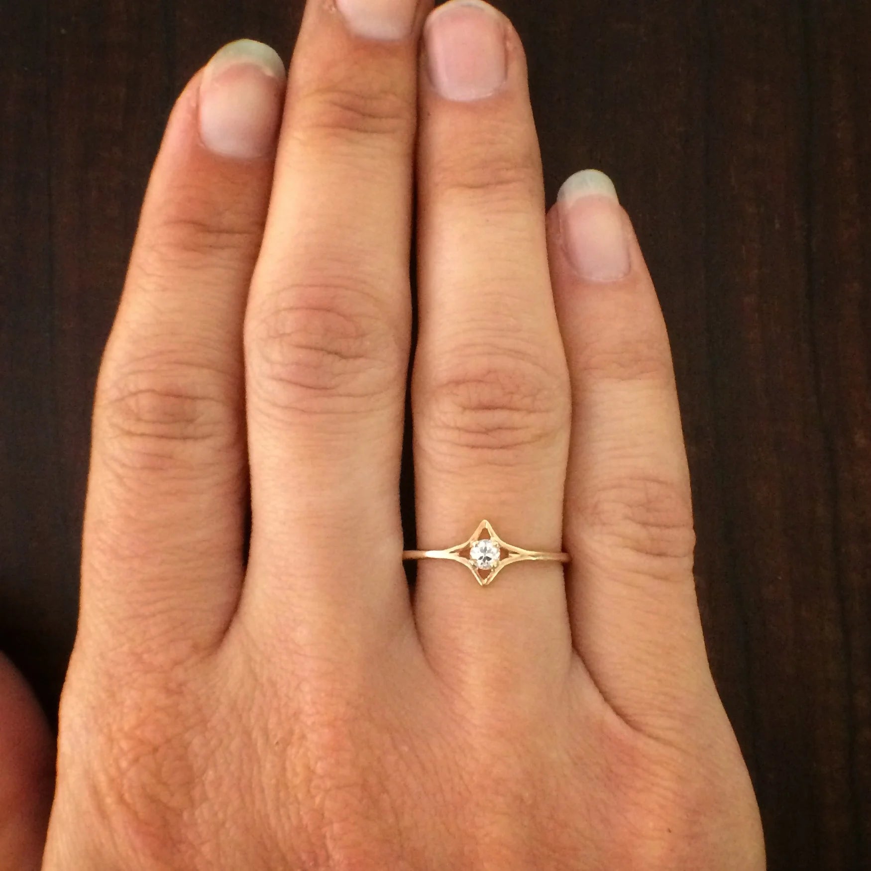 Extra Small Celestial Diamond Ring