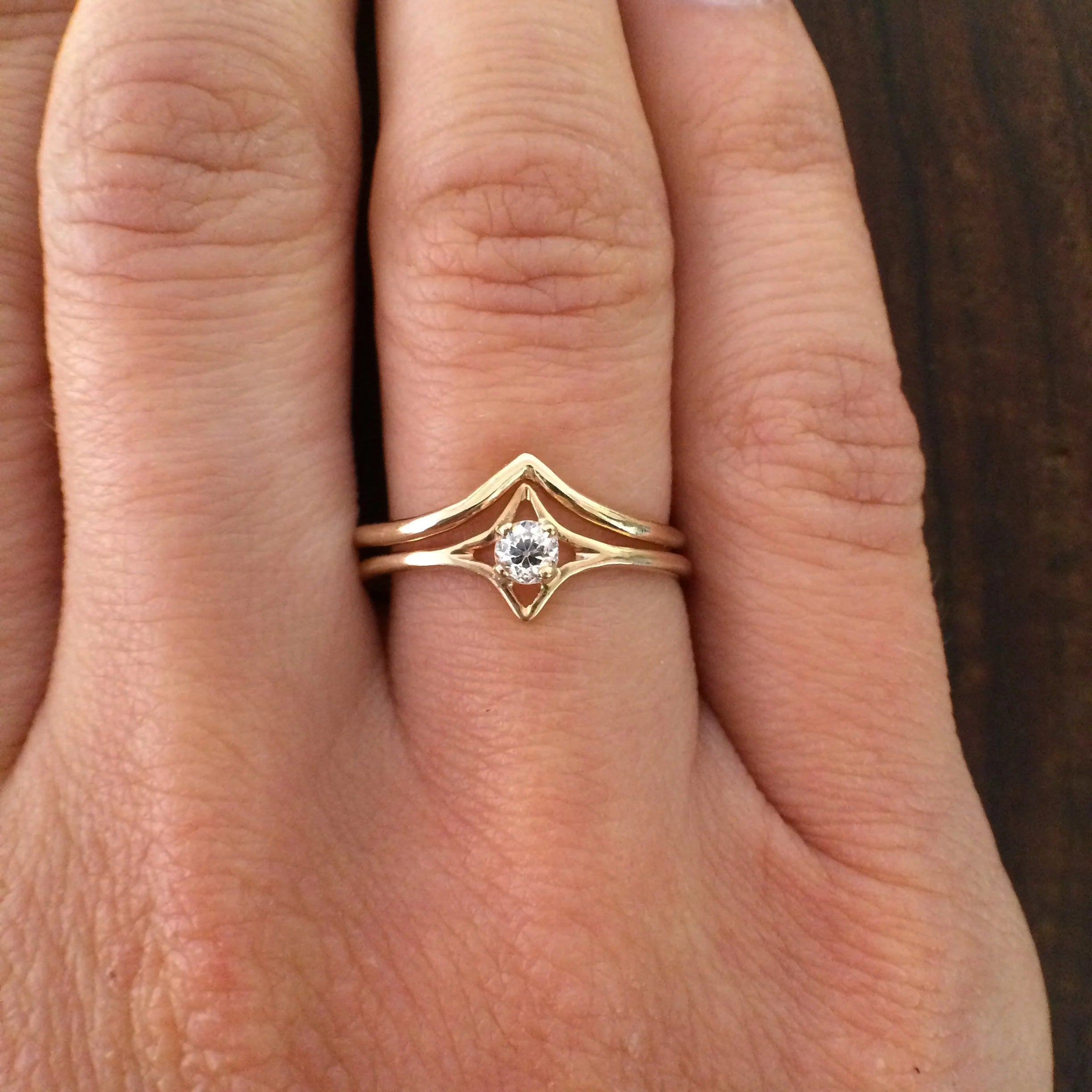 Extra Small Celestial Diamond Ring