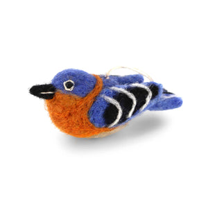 Eastern Blue  Bird Ornament