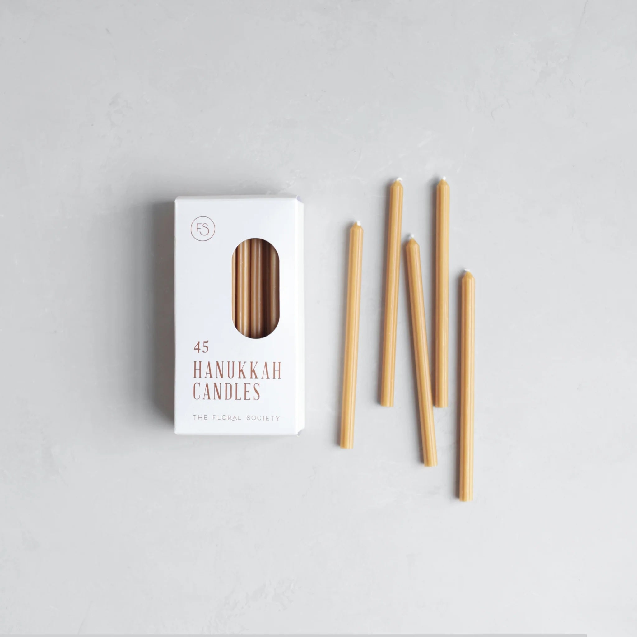 Beeswax Hanukkah Candles