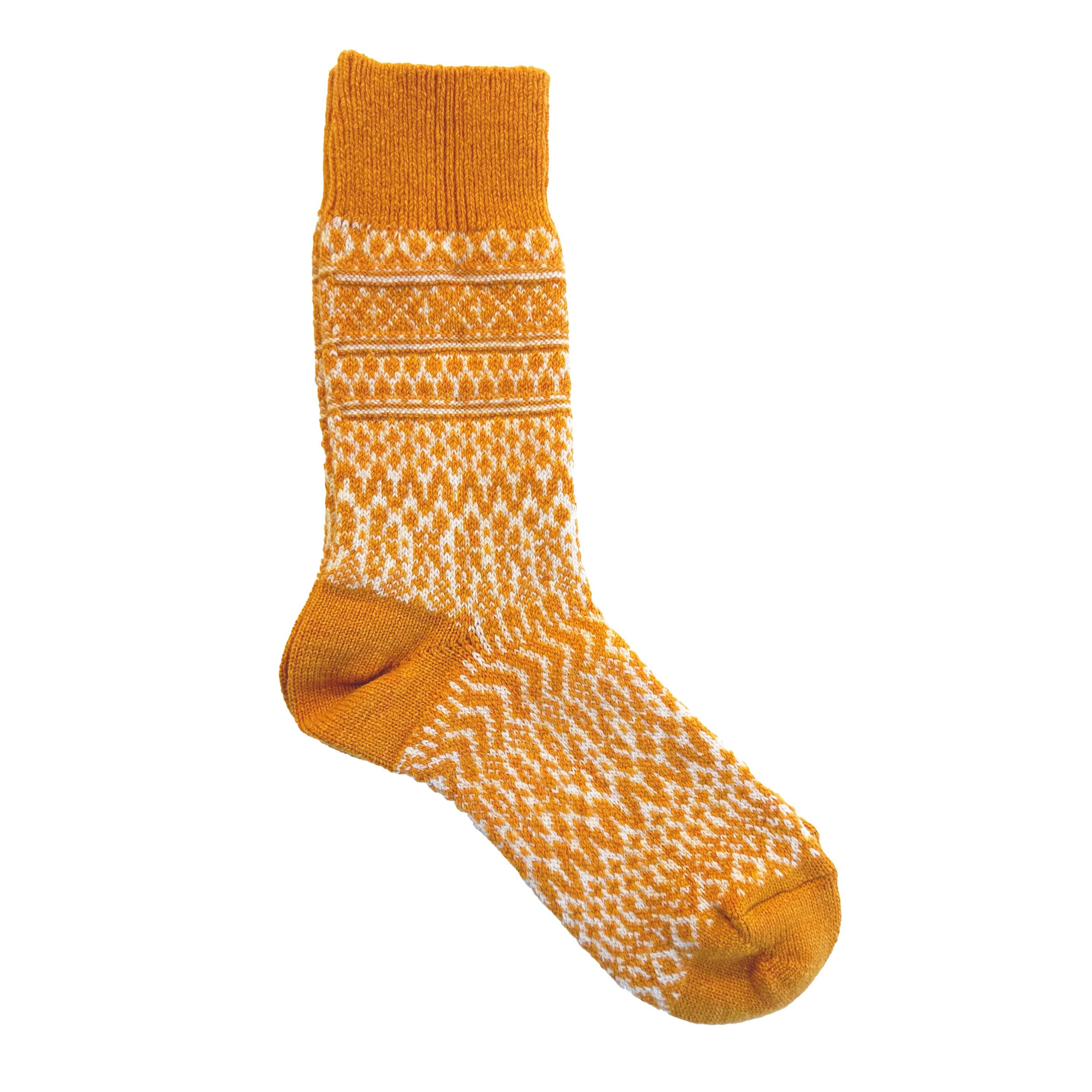 Wool Jacquard Socks