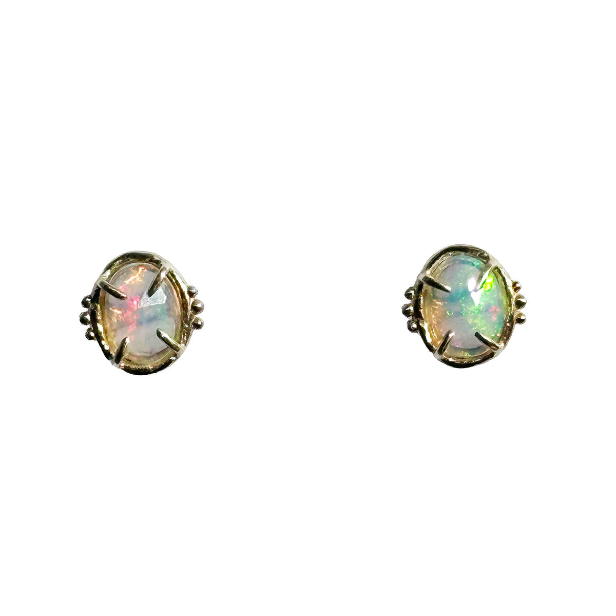 10k Opal Studs