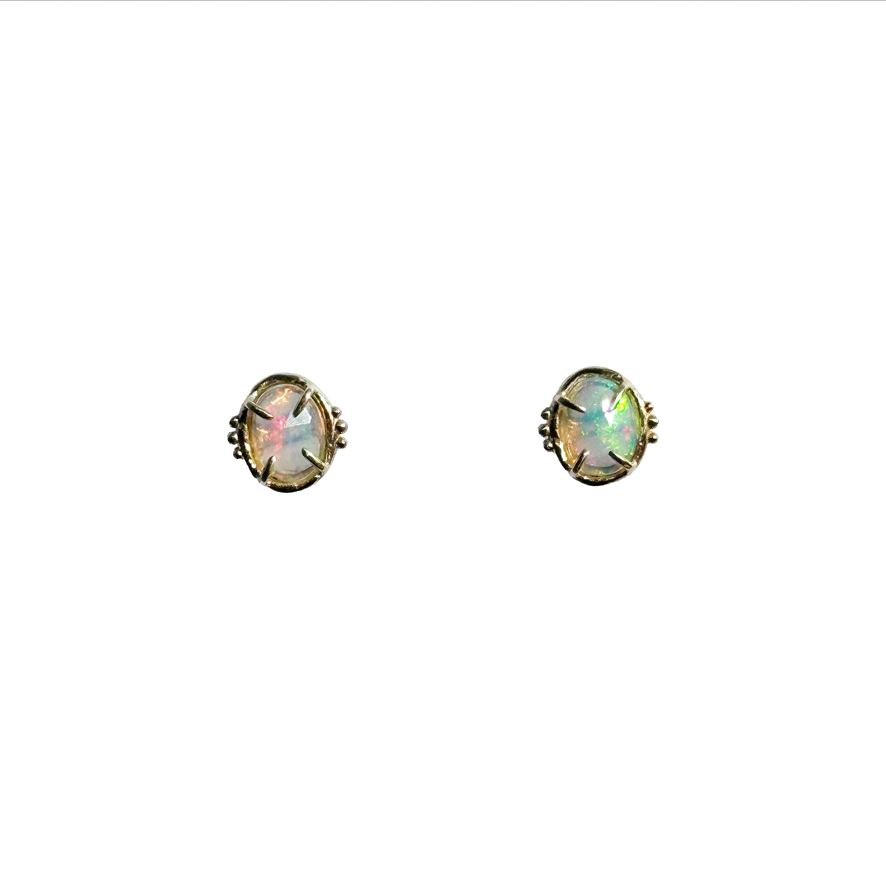 10k Opal Studs