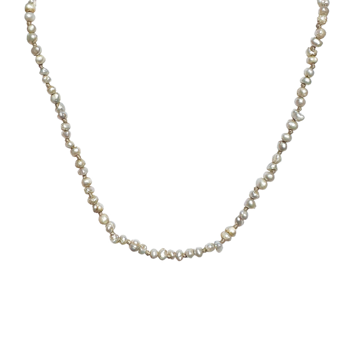 Knotted Pearl Mermaid Necklace