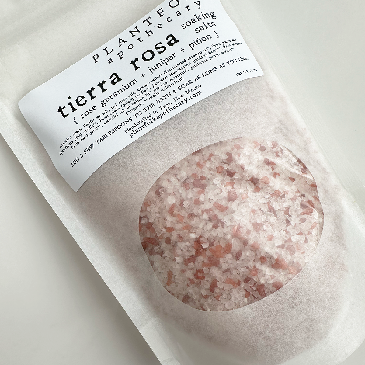 Soaking Salts - Tierra Rosa