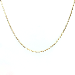 14k Mini Mirror Dots Chain Necklace