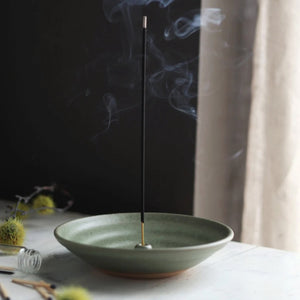 Ceramic Incense Holder (Sage Green)