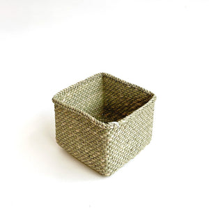 Rectangular Natural Tabletop Iringa Basket