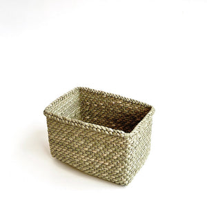 Rectangular Natural Tabletop Iringa Basket