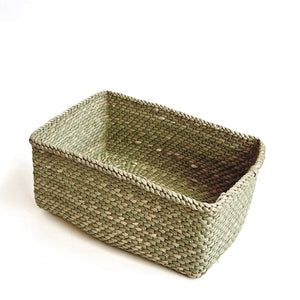 Rectangular Natural Tabletop Iringa Basket