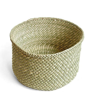 Round Natural Tabletop Iringa Basket