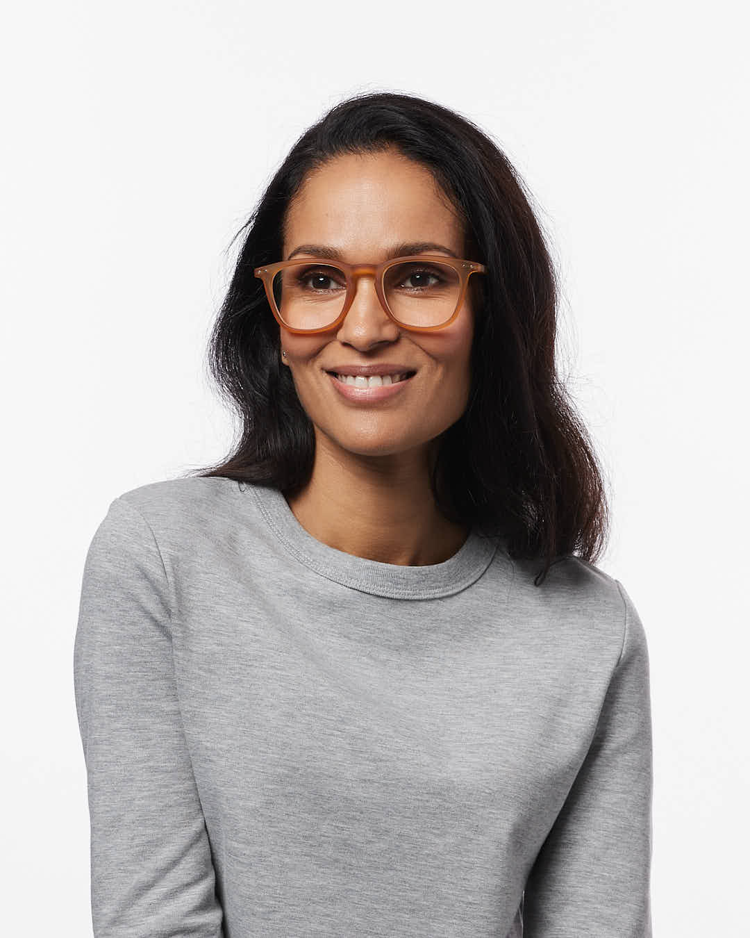 #E Reading Glasses - Cinnamon