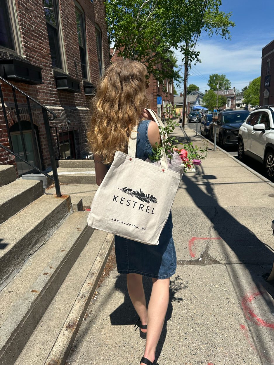 KESTREL Canvas Shopping Tote