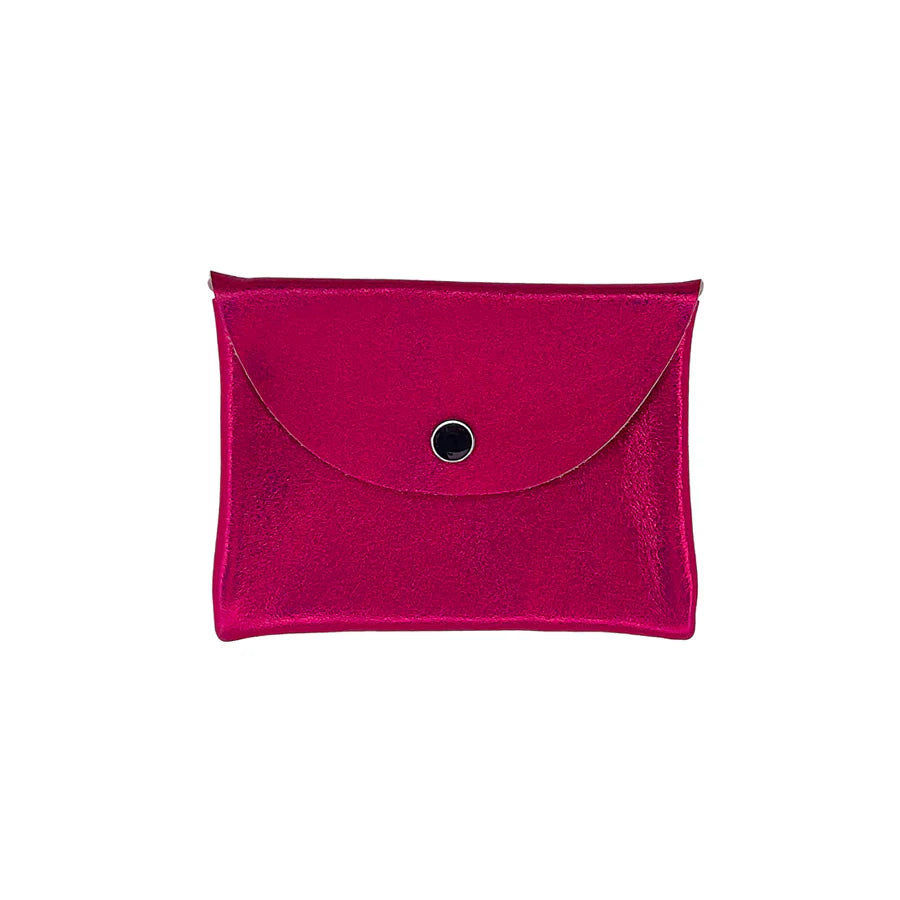 Medium Leather Snap Pouch