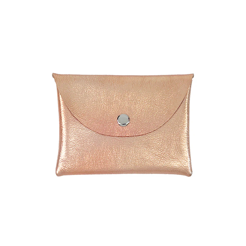 Medium Leather Snap Pouch